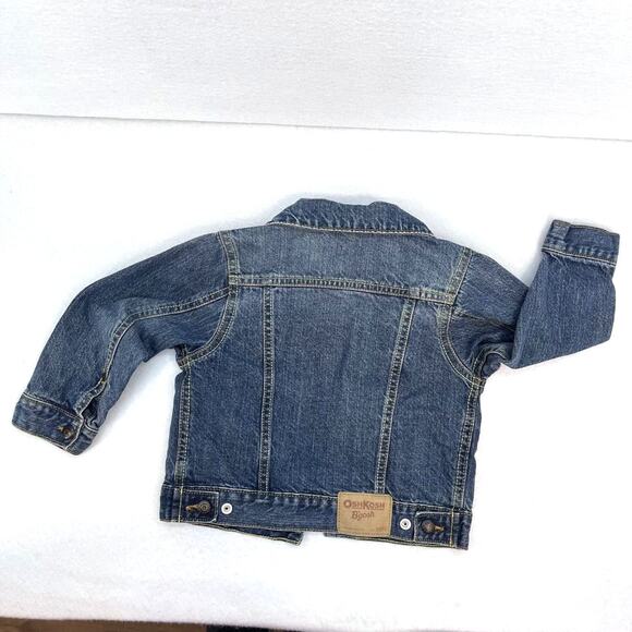 Oshkosh B'gosh denim jean jacket boys 3T - Picture 2 of 7